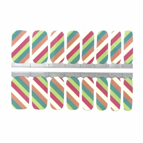 5 for$20 Nail Wraps- Ribbon Cane - Picture 2 of 8